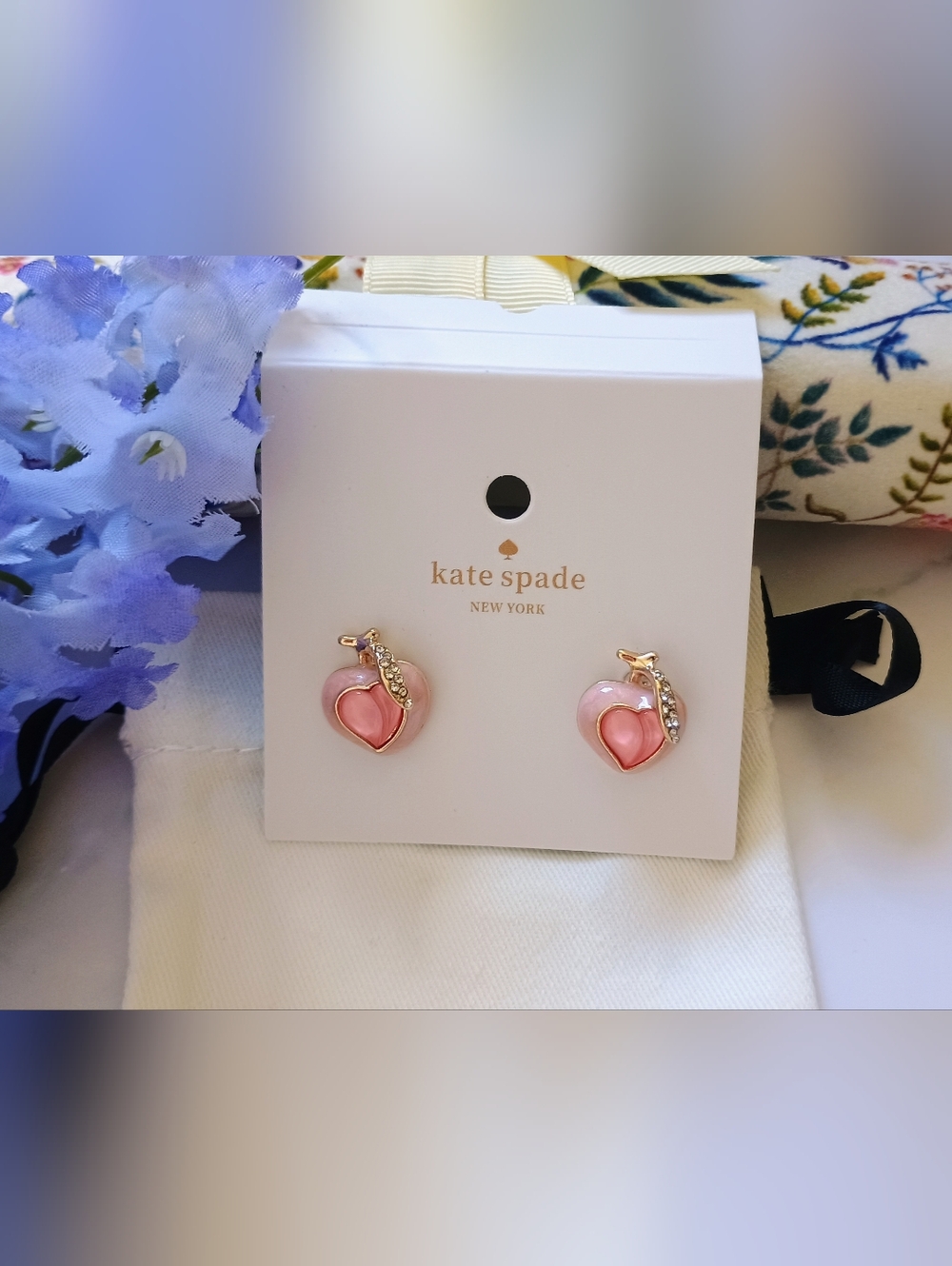 Kate Spade Peaches Earrings Studs